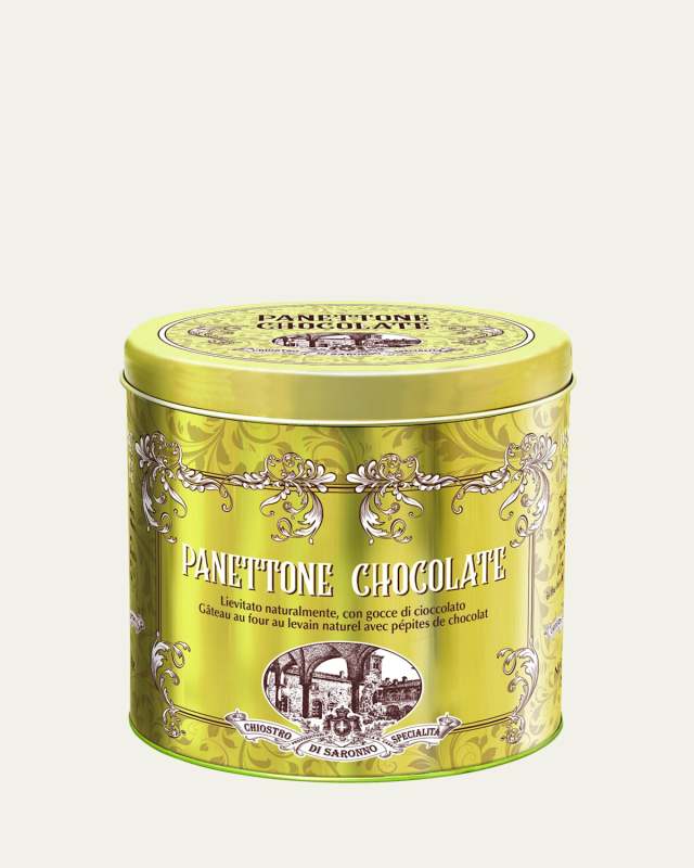 Chocolate Chip Panettone Metal Tin, 3.5 oz